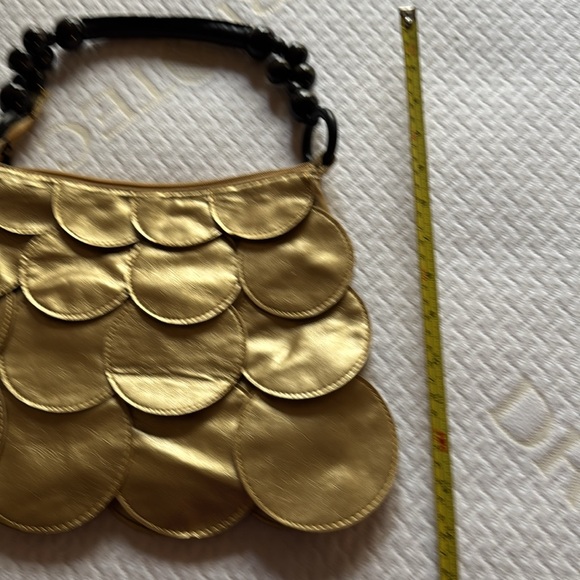 Retro Gold purse - Picture 3 of 6